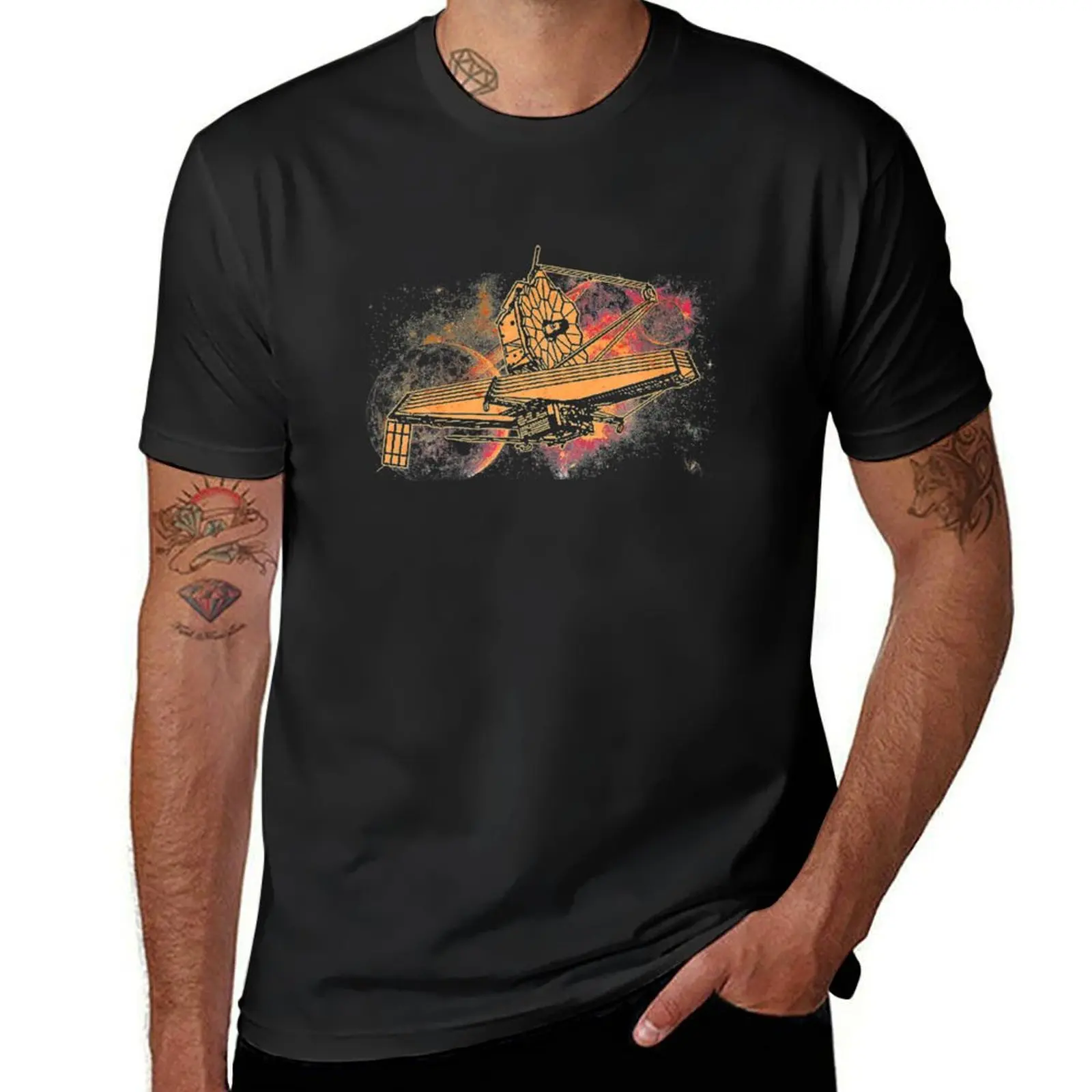 

James Webb Space Telescope T-Shirt vintage blacks plain mens vintage t shirts