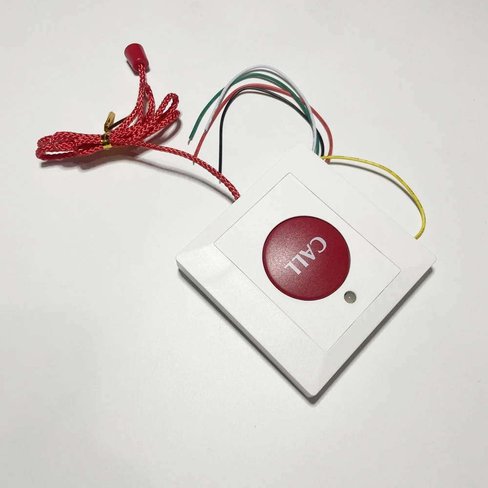 10 PCS Emergency Alarm Button NC NO Output Signal Options With LED Rope Style Pull To Alarm Panic Calling Auto Restoration