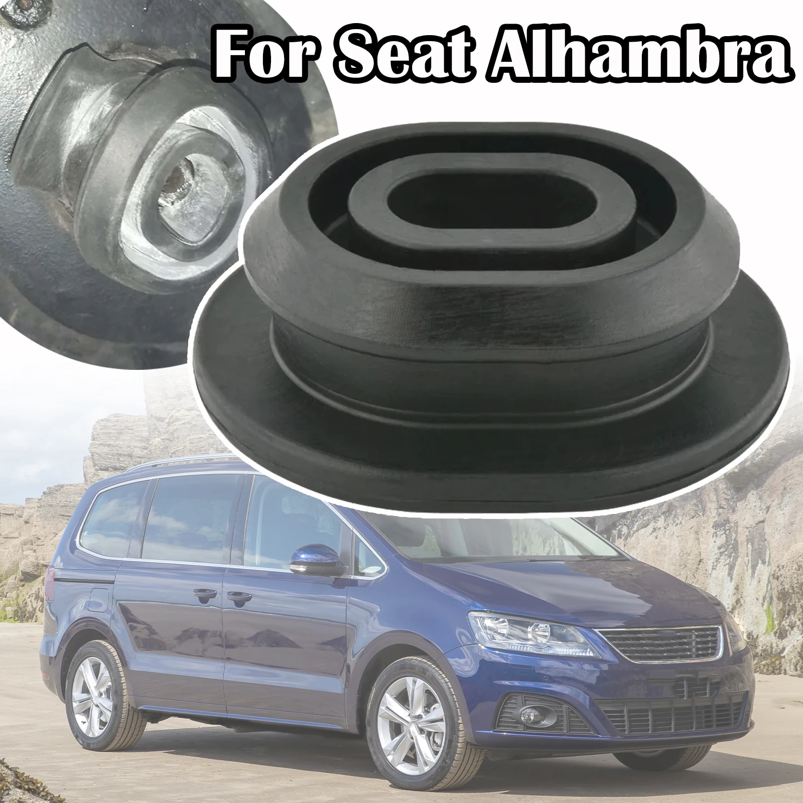 

For Seat Alhambra Altea Ateca Radiator Mount Bushing Intercooler Lower Support Rubber Insulator Buffer Pad Car Replacement Parts