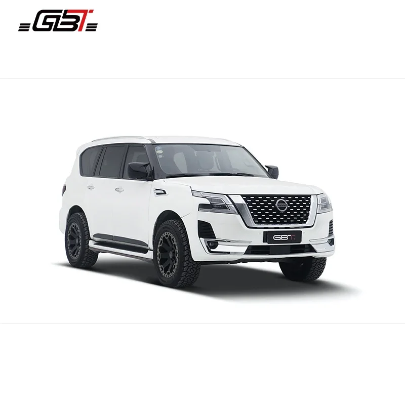 for  GBT Y62 Patrol Kit Car Modification Bodykit For 2010-on Nissan Patrol Y62 Upgrade Headlight Grille Bumpers