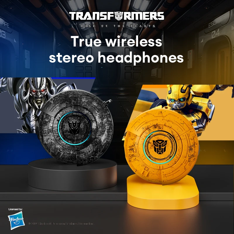 TRANSFORMERS TF-T31 Wireless Bluetooth Earphones Noise Reduction HiFi Sound Dual Mode Headphones Gaming Music Earbuds Choice