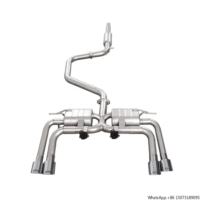 

Высокопроизводительный универсальный глушитель с управлением клапаном по жесту для выхлопных систем 1.8T 2.0T