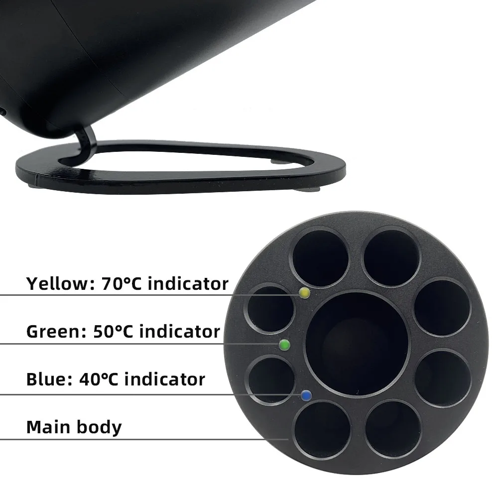 Dental AR Heater Composite Resin Heat Whitening Gel Material Heater Warmer 40-70 ℃ 9-gniazdowe