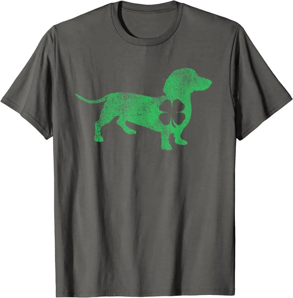 Dachshund Dog Shamrock St. Patrick's Day-Saint Paddy Unisex T-Shirt