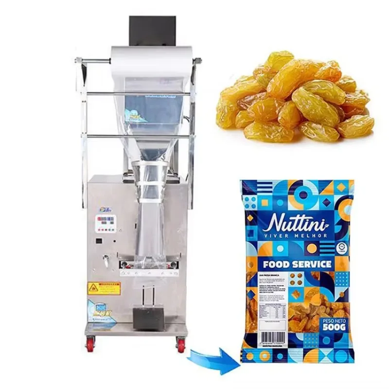 

screw small type semi automatic auger based pouch feeding granular saffron coffee for granules and powder packing machine