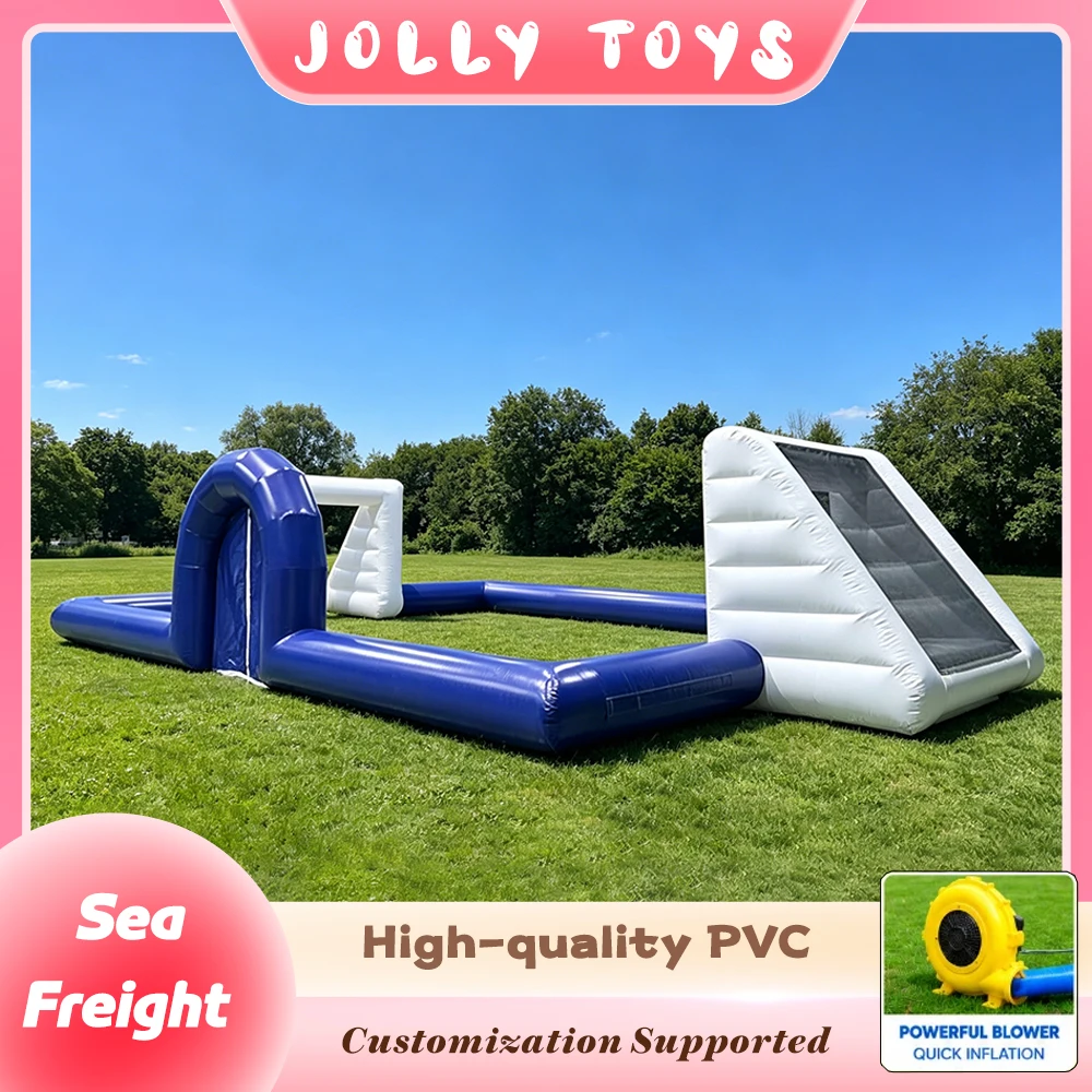 Commercial Inflatable Soccer Arena Football Pitch PVC Sports Field with Goals for Party Event Training Sports Arena Equipment