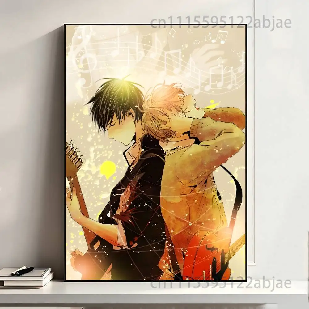 R-Ritsuka and Mafuyu G-Given Poster Waterproof HD Wall Art Decal Self-Adhesive Aesthetic Decor For Home Living