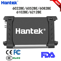 Hantek 6052BE 6022BE 6082BE 6102BE 6212BE 2CH USB Virtual Oscilloscope 20MHZ-200MHZ FFT Spectrum Analysis Secondary Development