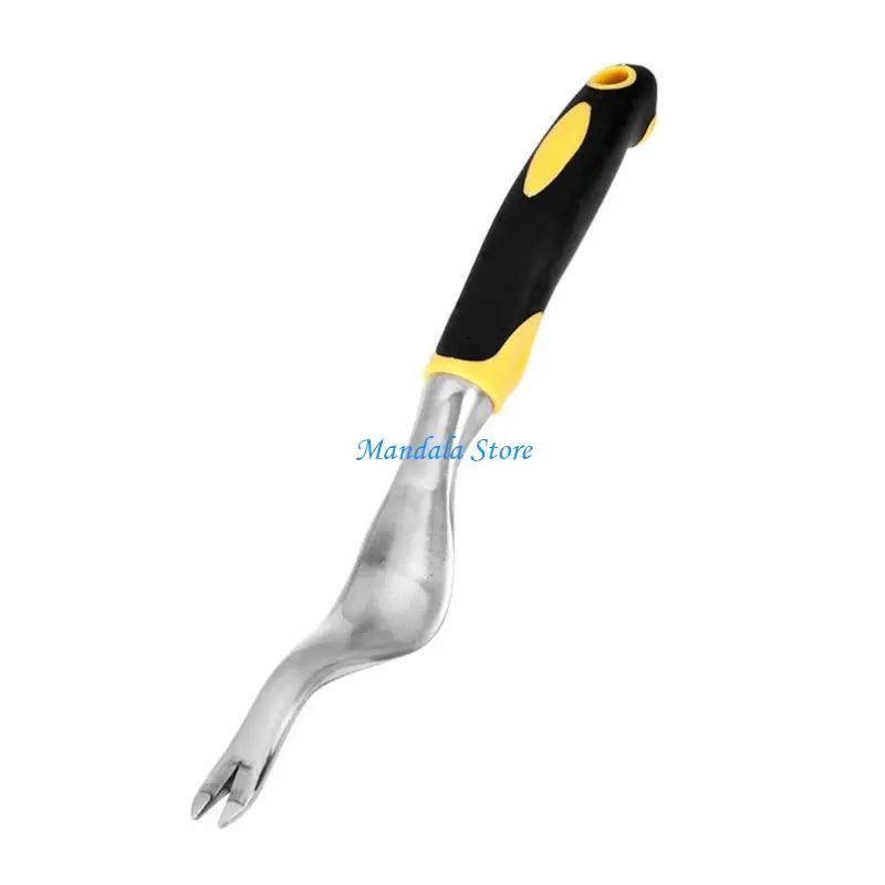 U2JC Ergonomic Garden Root Remover Aluminum Alloy Build And AntiSlip Handle Optimized For Seedbeds Preparation Plant Care
