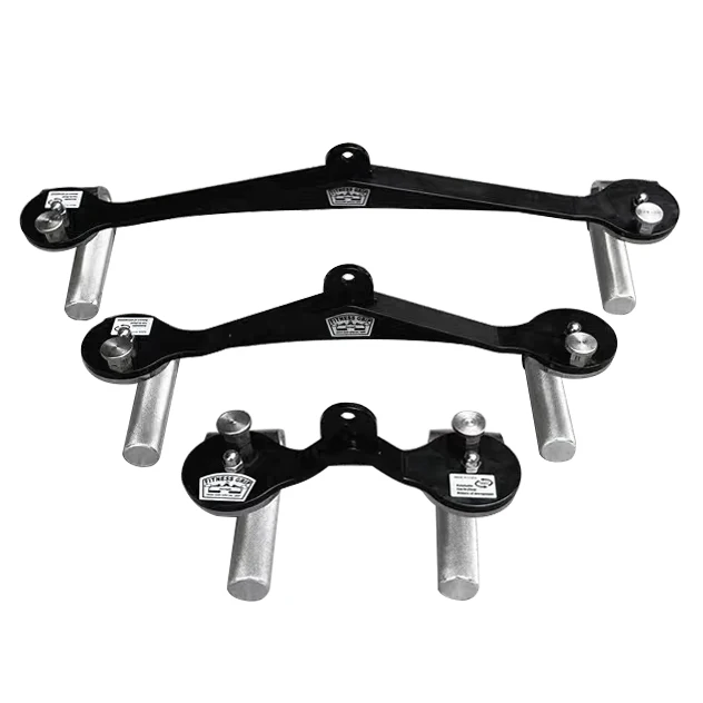 360° Rotate Mag Grip Lat Pulldown Bar Handle Gym Fitness Equipment Cable Machine Attachment for Back Training