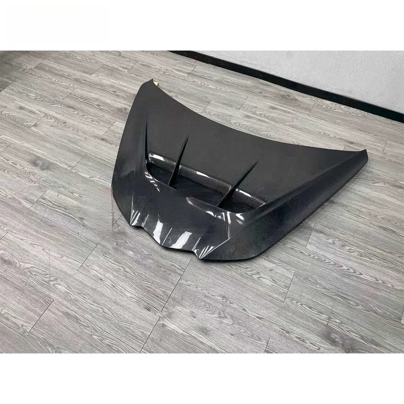 Hot Selling Authentic Carbon Fiber Slim-Vented Hood For Corvette C8