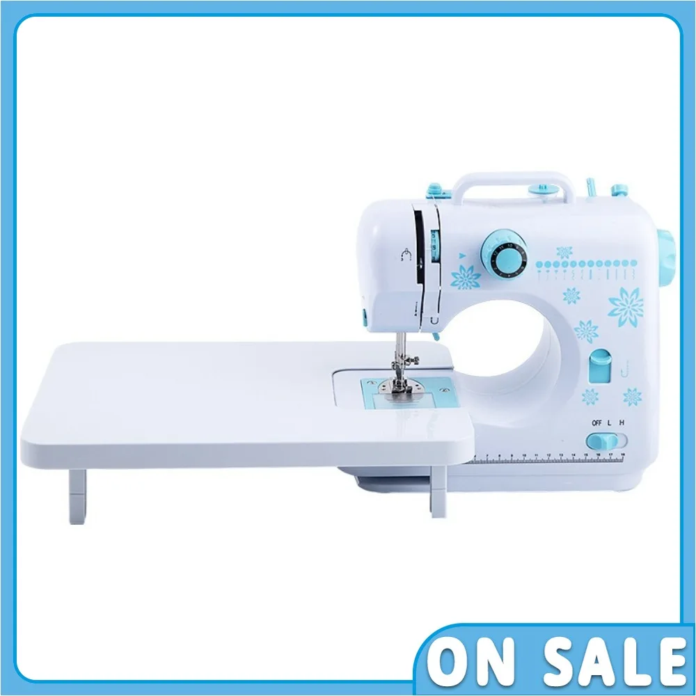 

High Quality 505G small sewing machine domestic multifunction tailoring household Mini Sewing Machine with Foot Pedal