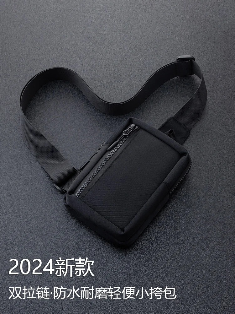 Sports breast bag men's small backpack women's mobile phone messenger bag mobile phone fanny pack mini fashion passport bags