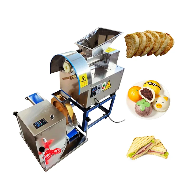 Juego completo de divisor de masa, máquina redondeadora de bolas de masa, cortador de masa comercial para dividir pan y Pizza, máquinas divisorias de corte redondeado