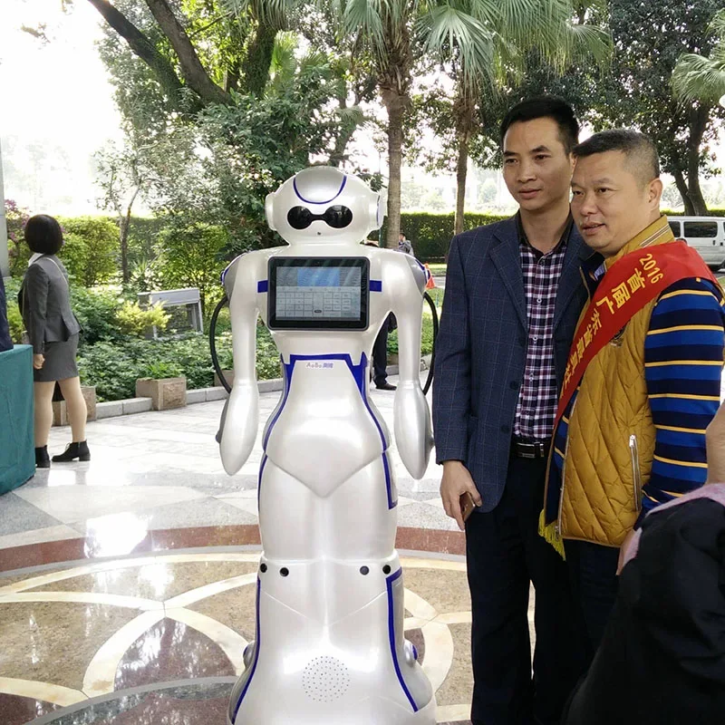 High quality manufacturer price robot intelligent human size service robot