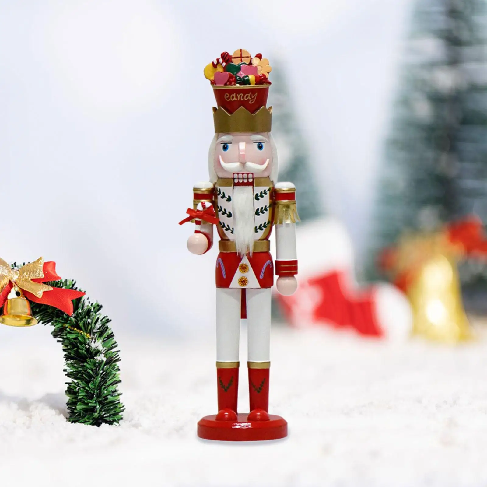 

Щелкунчик, статуя короля, фигурка Щелкунчика, деревянное праздничное украшение, Щелкунчик