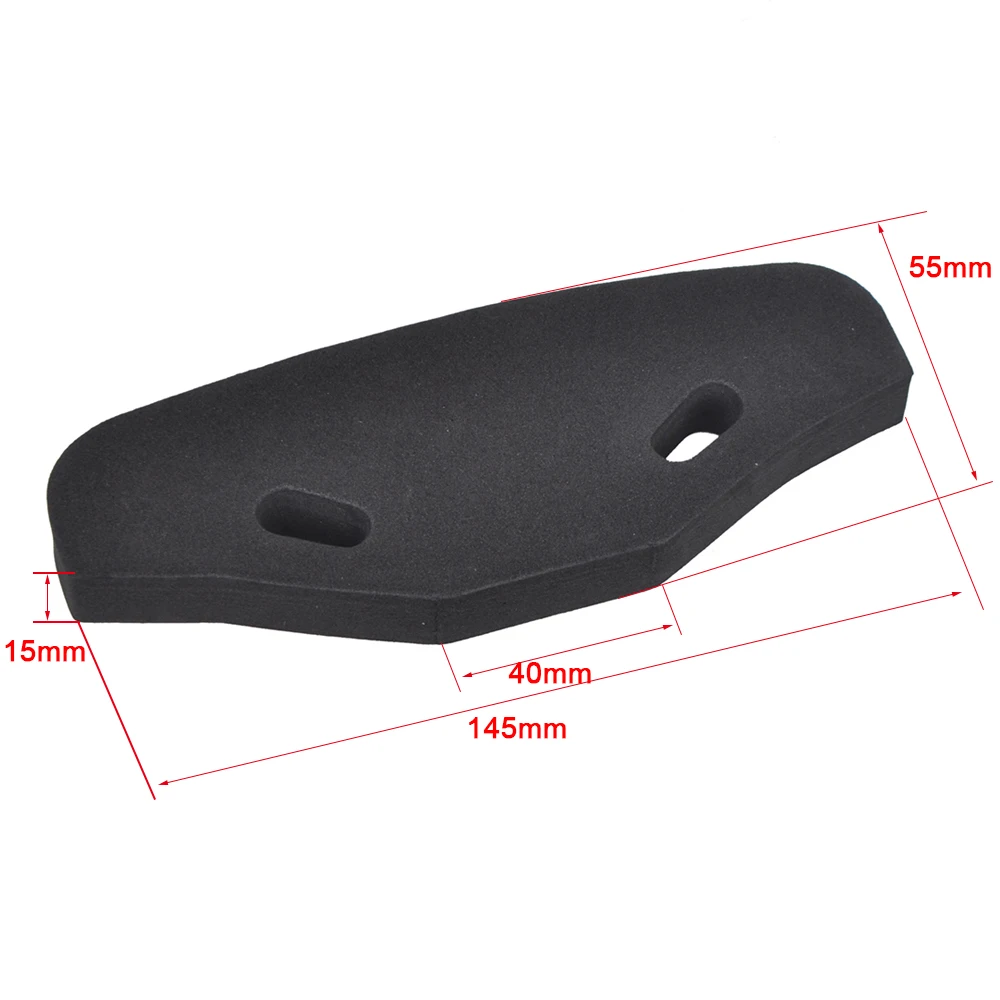 2PSC Front Bumper Anti-collision Sponge Foam for Tamiya TT01 TT02 Chassis 1/10 RC Car Upgrade Parts Accessories