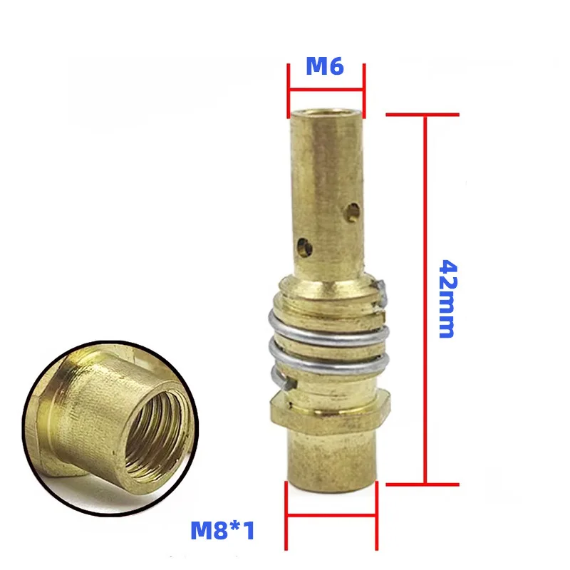 2/5/10pcs 15AK Gas Nozzle Holder with Nozzle Spring For MIG/MAG Welding Torch Contact Tip Holder of MB 15AK Welding Gu*n