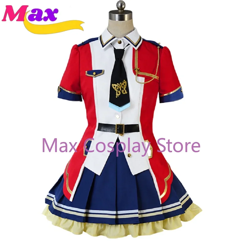 

Max Cos Unisex Anime Cos Mogami Shizuka Cosplay Costumes Halloween Christmas Party Sets Uniform Suits Customized size
