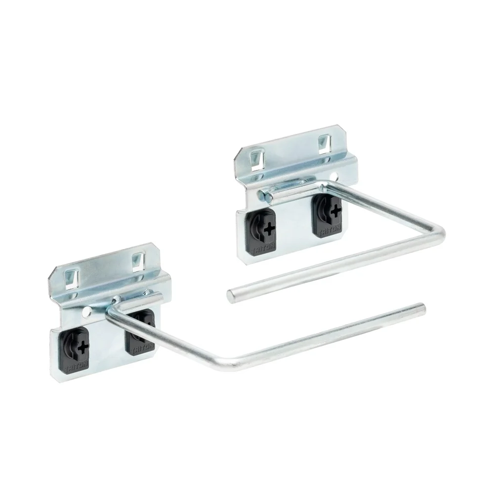 Heavy Duty Paper Towel Holder Steel Pegboard Hook 3-1/2 In D 1/2 In Dia Versatile Storage Solution Garage Kitchen Shop 1 Pack