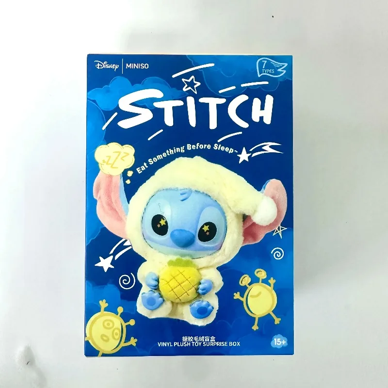 Novo kawaii ponto caixa cega saco comer uma coisa antes do sono série pingente de vinil boneca bonito caixa mistério boneca fofa presente surpresa