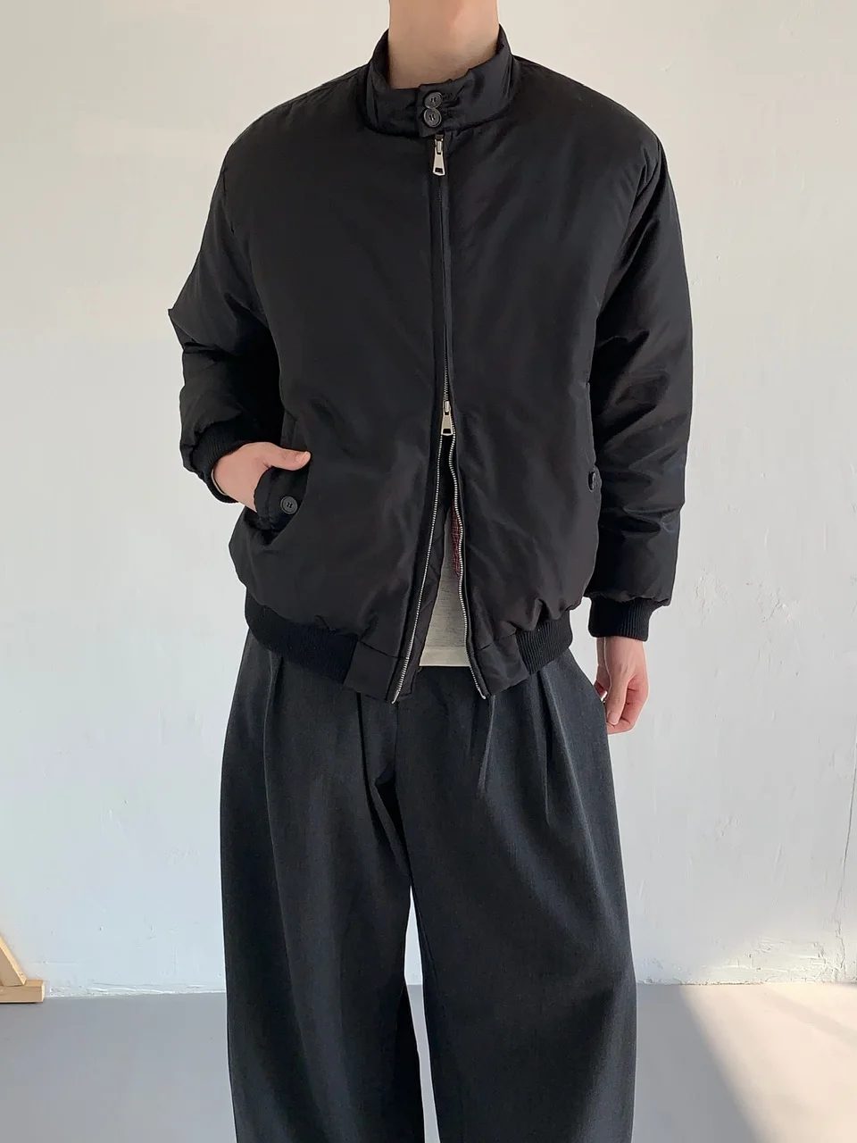 Men's 2025 Winter New Thickened White Duck Down Jackets Men's Stand Collar Fashion Jackets Male Trendy High-end Warm Down Coats