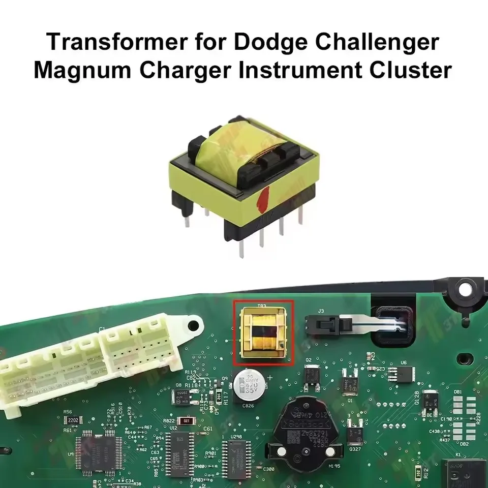 Dodge Challenger Magnum Charger Instrument Backlight EL Panel Transformer Replacement for Car Interior Lighting Repair