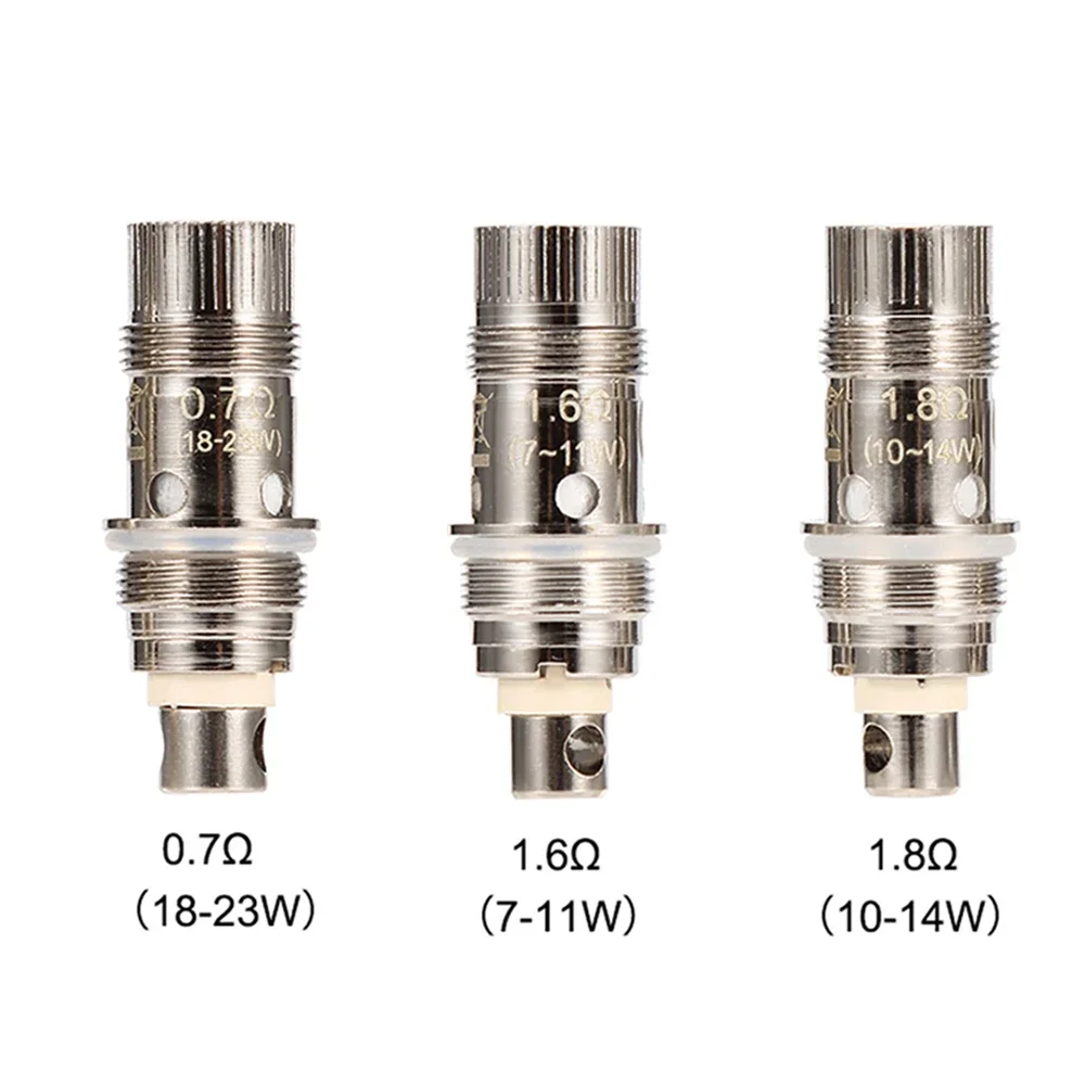 

10PCS Nautile Coil 0.7ohm 1.6ohm 1.8ohm Bottom Vertical BVC Coil for Nautilus Mini 2 Atomizer MTL Zelos Tank Kit