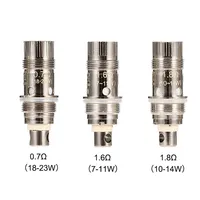 10PCS Nautile Coil 0.7ohm 1.6ohm 1.8ohm Bottom Vertical BVC Coil for Nautilus Mini 2 Atomizer MTL Zelos Tank Kit