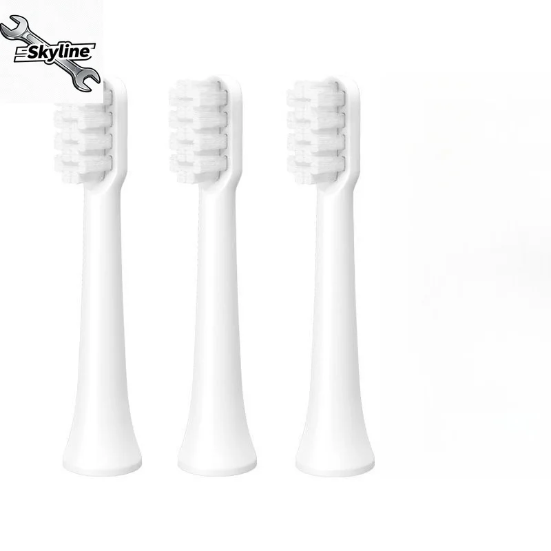 3PCS Electric Toothbrush Replacement Head T100, MES603, Soft Bristle