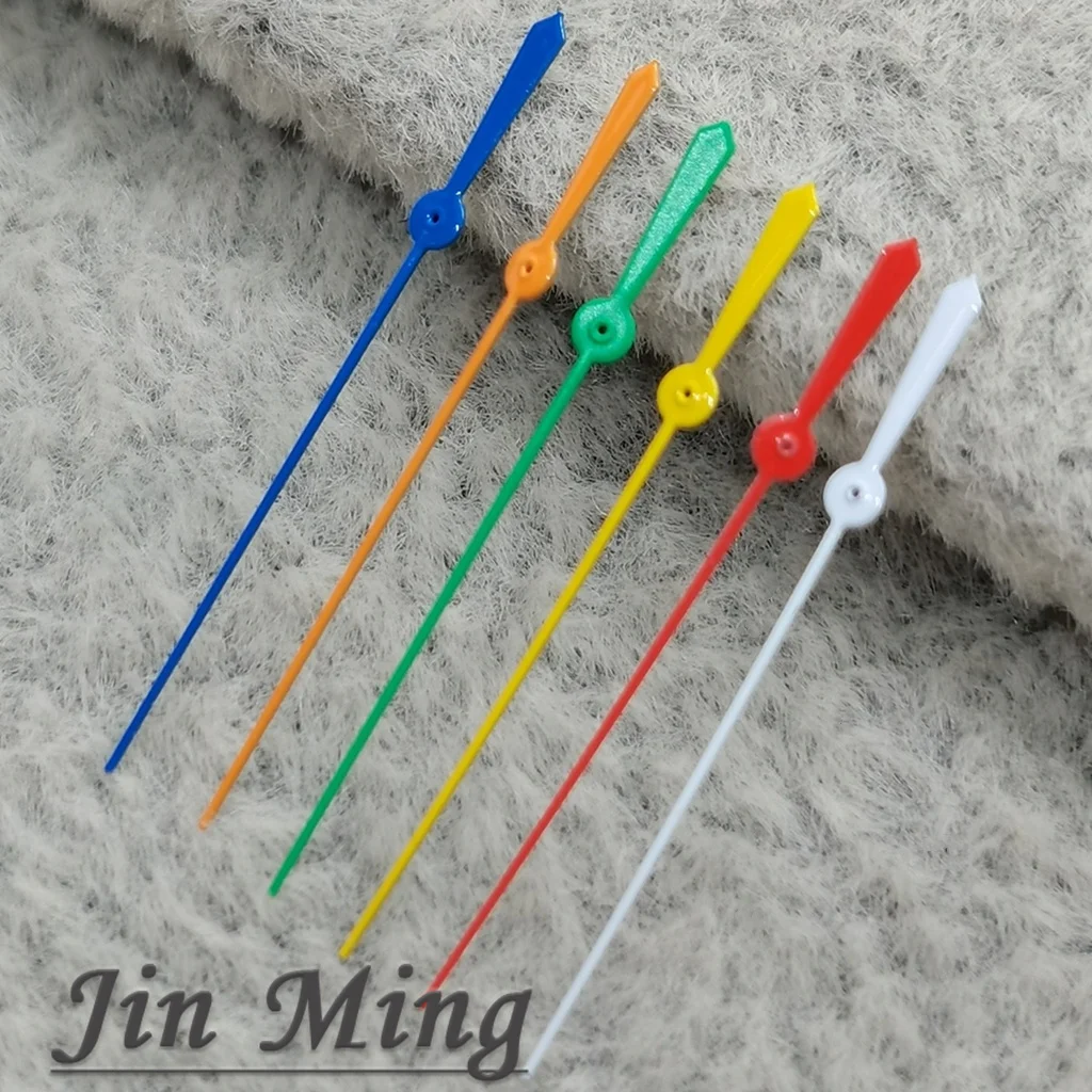 High Quality Watch Hands 13.5mm Second Hands Silver White Blue Red For NH35NH36 7S26 7S36 4R35 4R36 Movement Watches Accessories