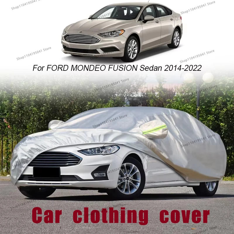 

For Ford mondeo fusion sedan Full Car Cover Rain Frost Snow Car protective cover ,UV protection,Car paint protection