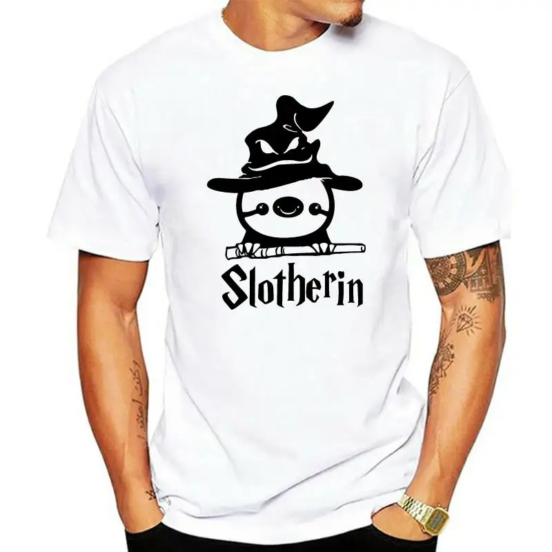 Slitherin Sloth T-Shirt Hogwartz Parody