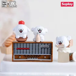 Suplay Maltese Puppy Store Series Blind Box Toys Surprise Bag Kawaii Anime Figure Doll Ornament Desktop Cute Kids Birthday Gift