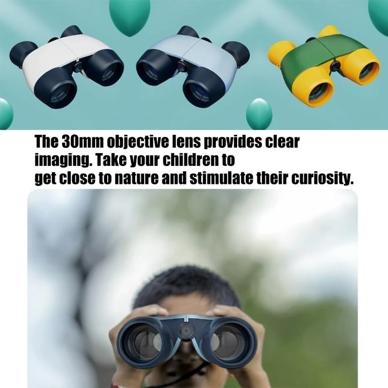 กล้องส่องทางไกลสำหรับเด็กของเล่นกำลังขยาย 4 เท่าเพื่อการดูนกและการศึกษา 15UB