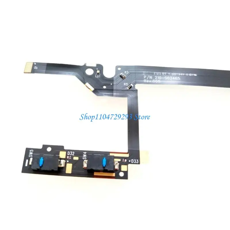 

Y2GD Mouse Side Key Motherboards Circuit Board Cable for GProX Superlight2 Mouse Flexible Flat Cable Without MicroSwitches
