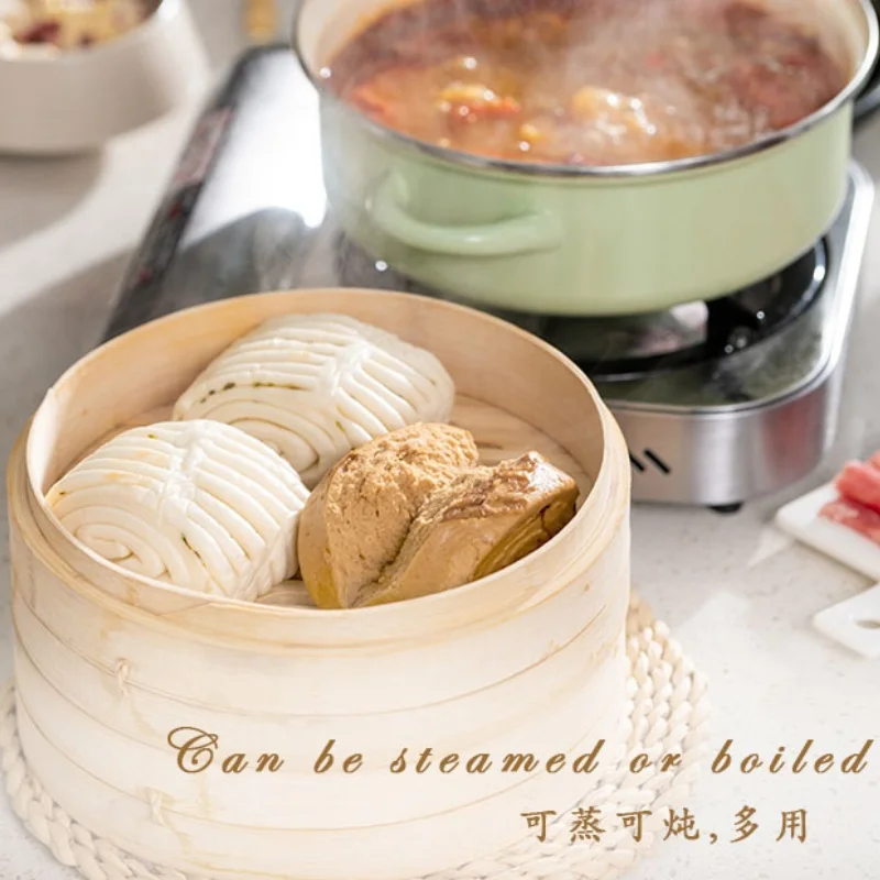 Feilong Emaliowany garnek do zupy z podwójnymi uszami, 26 cm, zagęszczony garnek do gulaszu w stylu japońskim do kuchenki indukcyjnej i kuchenki gazowej