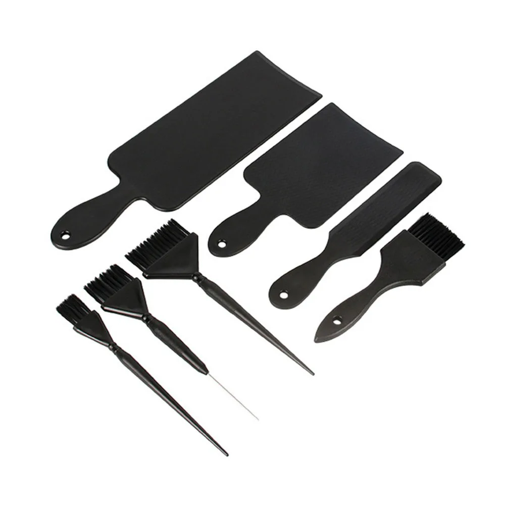 

1Set Hair Dyeing Board Set Black Smooth Edge Coloring Tool for Professional Bleaching Painting At Salon Or Home Stable Base