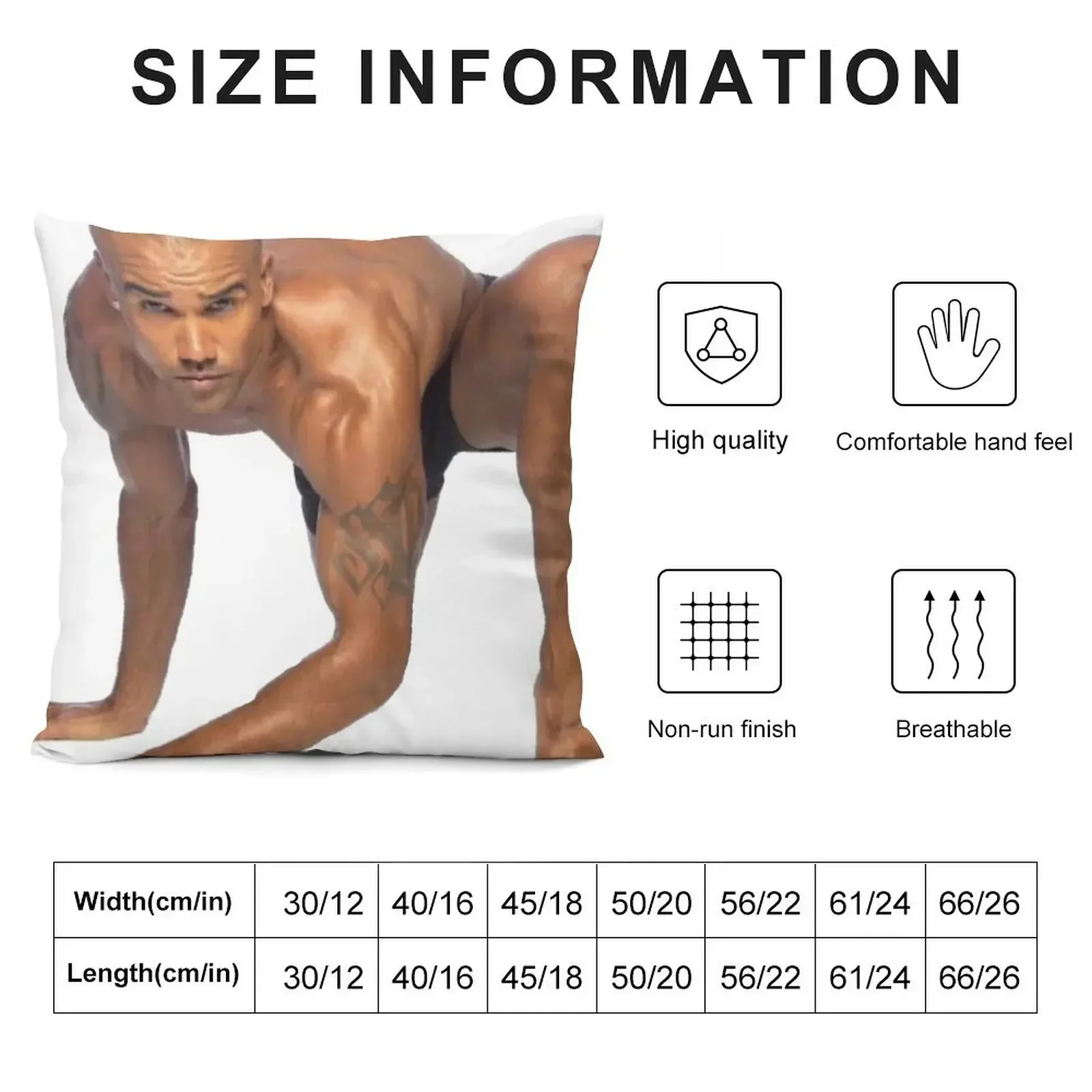 Shemar Moore Throw Pillow Luxury Cushion Cover Decorative Cover For Living Room pillow