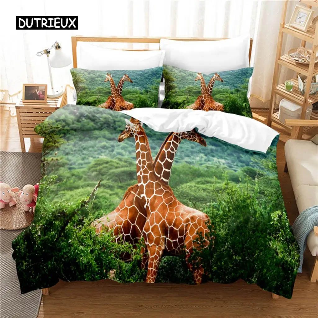 

Animals Bedding Set Duvet Cover Set 3d Bedding Digital Printing Bed Linen Queen Size Bedding Set Fashion Designs