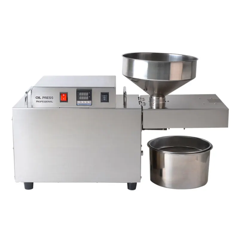 S10 1500W oil press prickly pear seeds sunflower seeds stainless steel cold mini coconut oil extractor