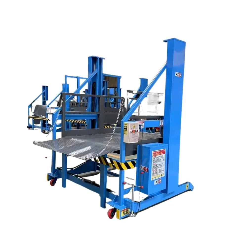 Ascenseur hydraulique à charge lourde pour camion à plate-forme de chargement et de déchargement mobile