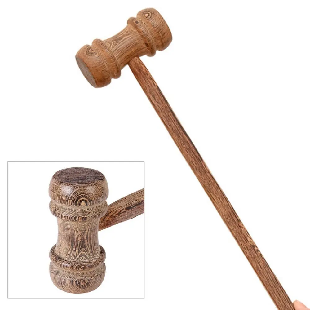 

Wing Wood Wooden Massager Stick Gourd Shape Relax Back Massage Hammer Meridian Clap Board Knock Back Neck Waist Household