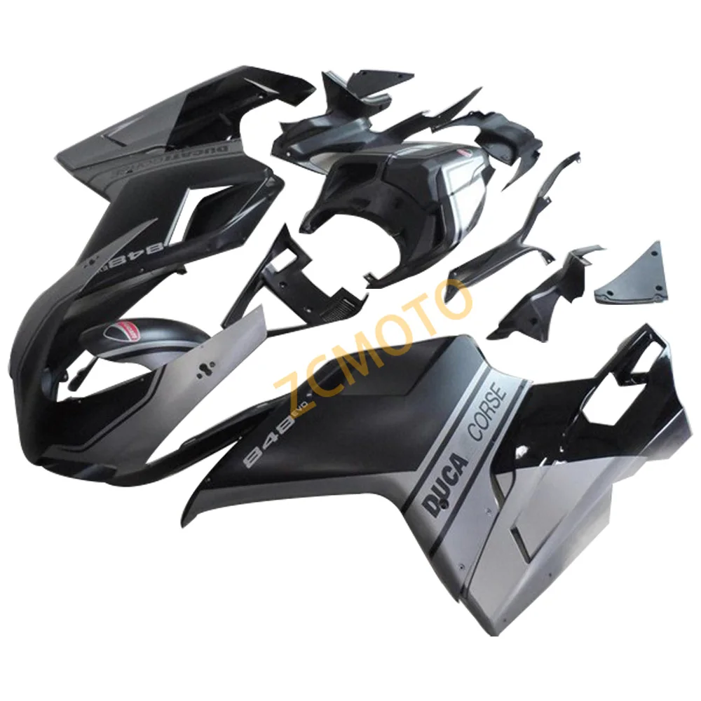 Motorcycle Fairing Full Body Shell ABS Injection Molding Suitable For DUCATI 1098 848 EVO 2007 2009 2010 2011 2012