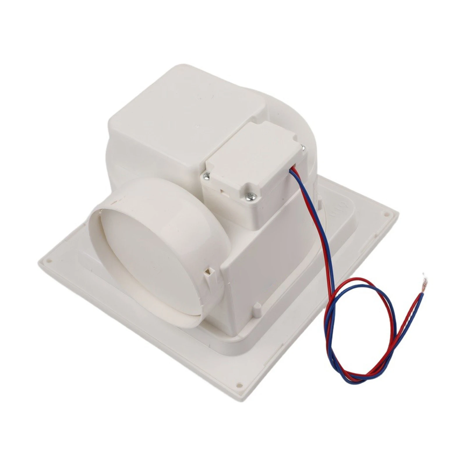 Inline Duct for exhaust Fan for Bathroom Kitchen Toilet Ceiling Mount High CFM 34x34x31CM White Quiet Operation Energy Saving