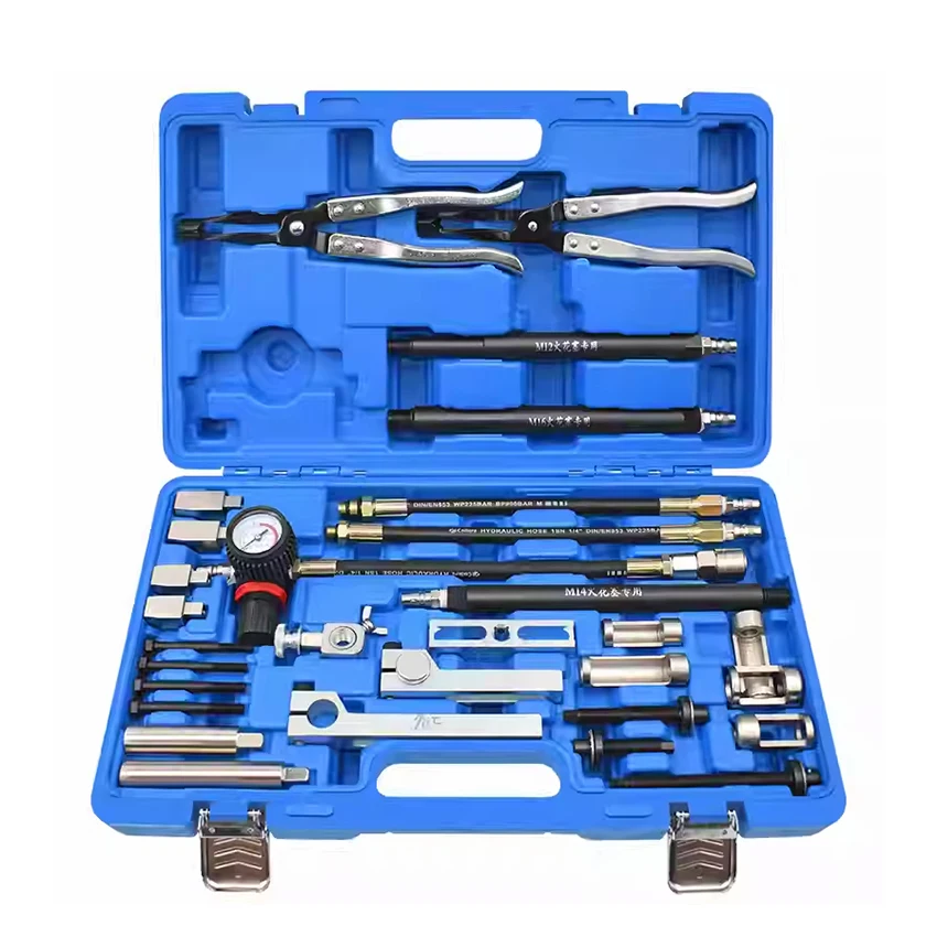 

Valve Spring Compressor Tool Engine Valve Stem Seals Remover Installer Tool for Mercedes-Benz BMW Volvo Toyota Ford VAG