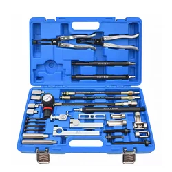 Valve Spring Compressor Tool Engine Valve Stem Seals Remover Installer Tool for Mercedes-Benz BMW Volvo Toyota Ford VAG