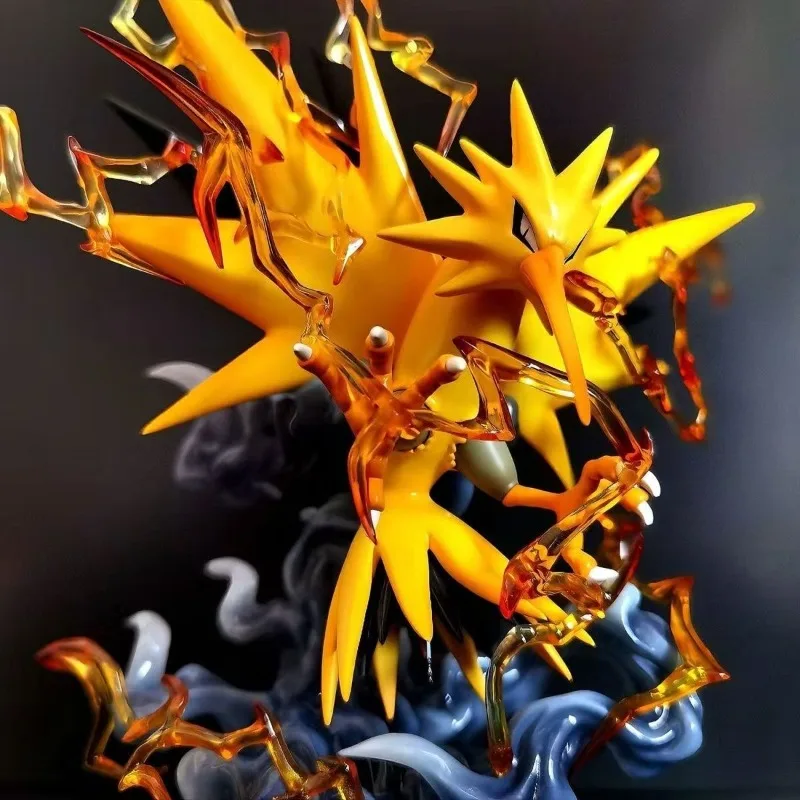15.5 سنتيمتر أنيمي بوكيمون البرق الطيور دمية عمل الشكل البلاستيكية جمع لعبة مجسمة هدية سطح المكتب الديكور الحلي