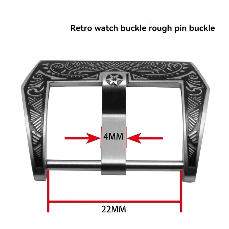 ل بانيراي PAM111 441 1312 حزام من الجلد الطبيعي لومينور ريترو جلد البقر الرجال 22 مللي متر 24 مللي متر 26 مللي متر منحوتة مشبك الرجعية زهرة حزام الساعات