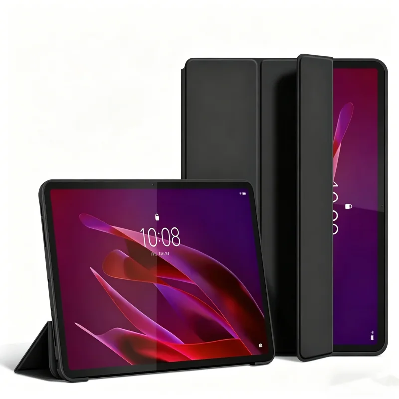 For Lenovo Yoga Tab 11.1 Case Slim PU Leather Tri-Folding Stand Tablet Protective Case For Lenovo Yoga Tab 11.1 tb710fu Cover